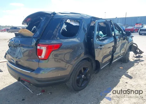 2018 Ford Explorer Xlt из США, поврежденный, VIN 1FM5K7D87JGA97422